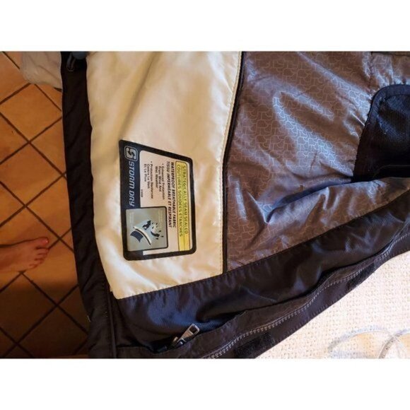 Columbia XCO-Cross Country Sz M Waterproof Storm Full Zip Lined Jacket w Pockets - Picture 5 of 9